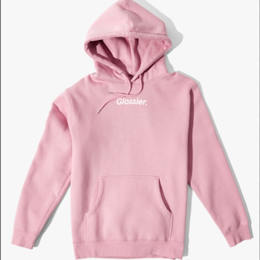 COPY - Glossier Pink Hoodie